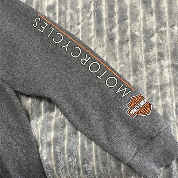 Harley-Davidson Genuine Motorcycles Zip Up Sweatshirt Fort Myers Florida XL - Picture 5 of 11